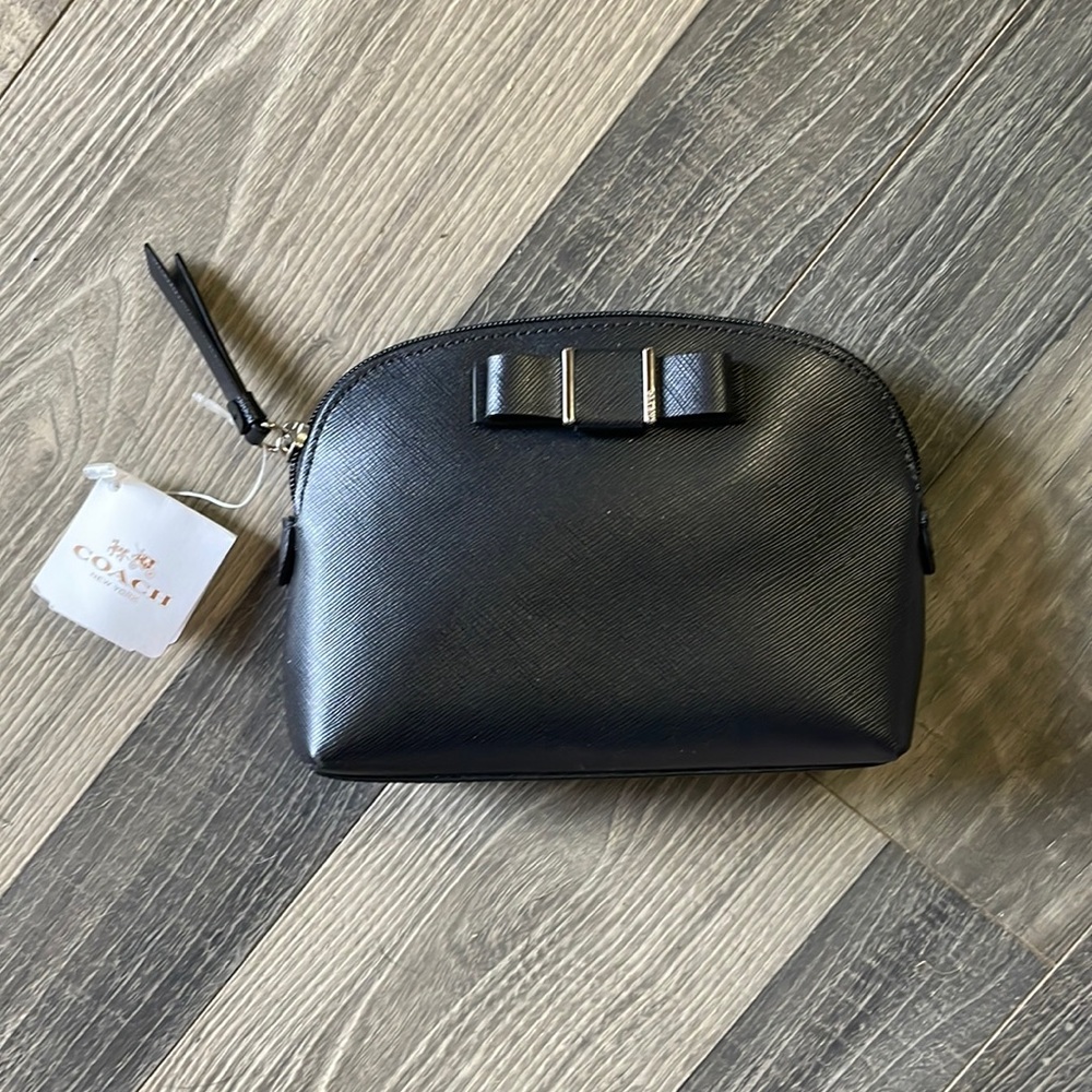 Black Coach Makeup Bag Gem